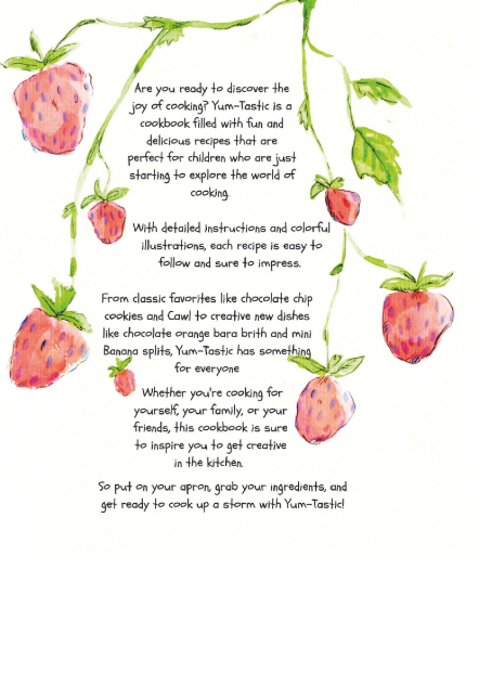 Yum-Tastic! – Children’s Cookbook (A5)