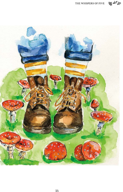 The Whispers of  five - Book (A5)