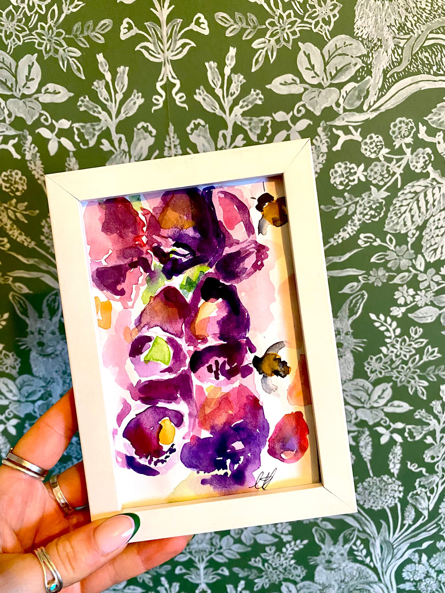 Original Foxgloves - A5