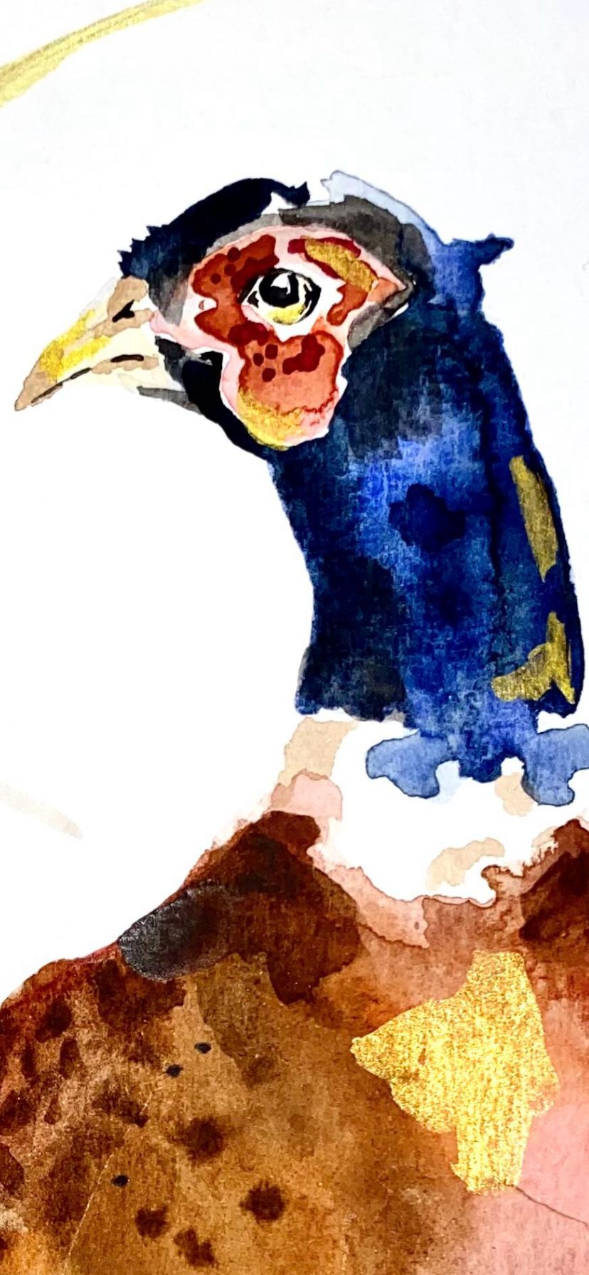 Gold Pheasant Print